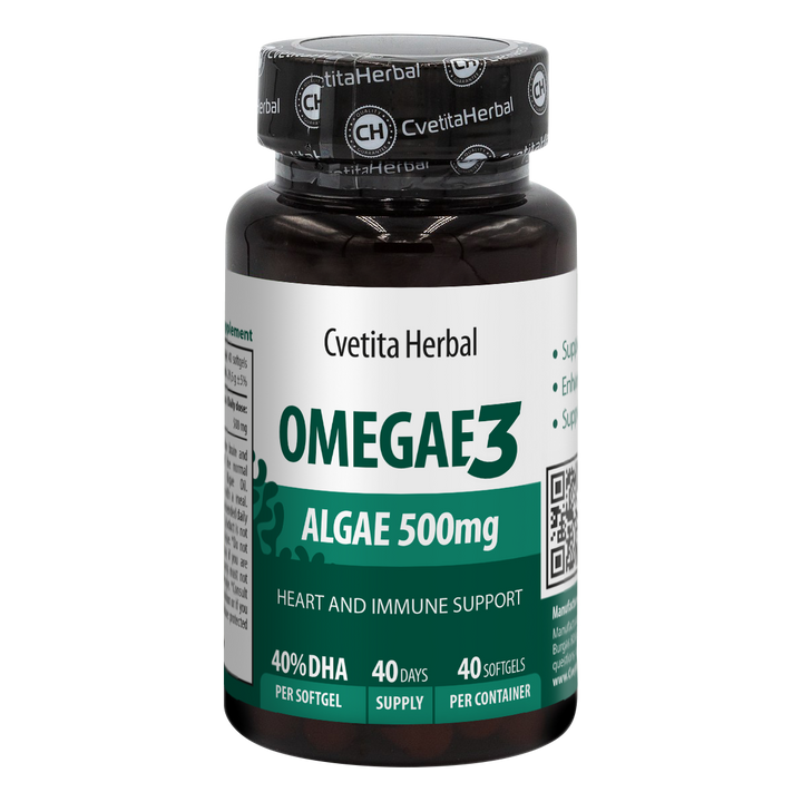 Omega 3 Algae Softgel - Omegae3 (60 / 40 capsule)