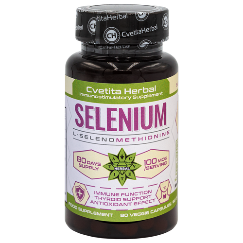 Selenio (Se) - Vegetariano (80 capsule x 100 mcg)