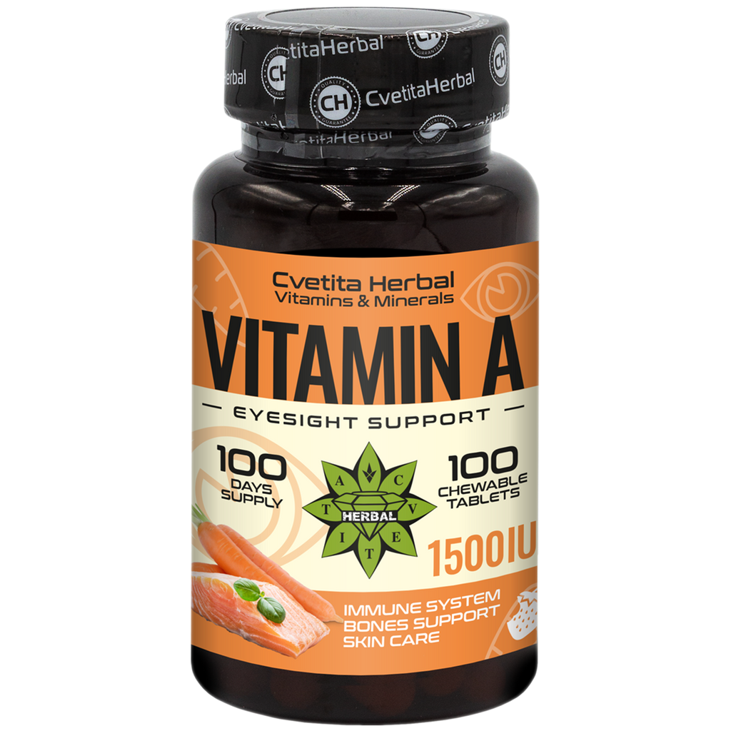 Vitamina A - Masticabile (100 compresse 1500 IU)