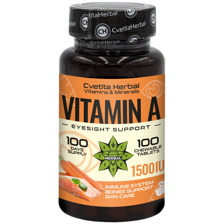 Vitamina A - Masticabile (100 compresse 1500 IU)