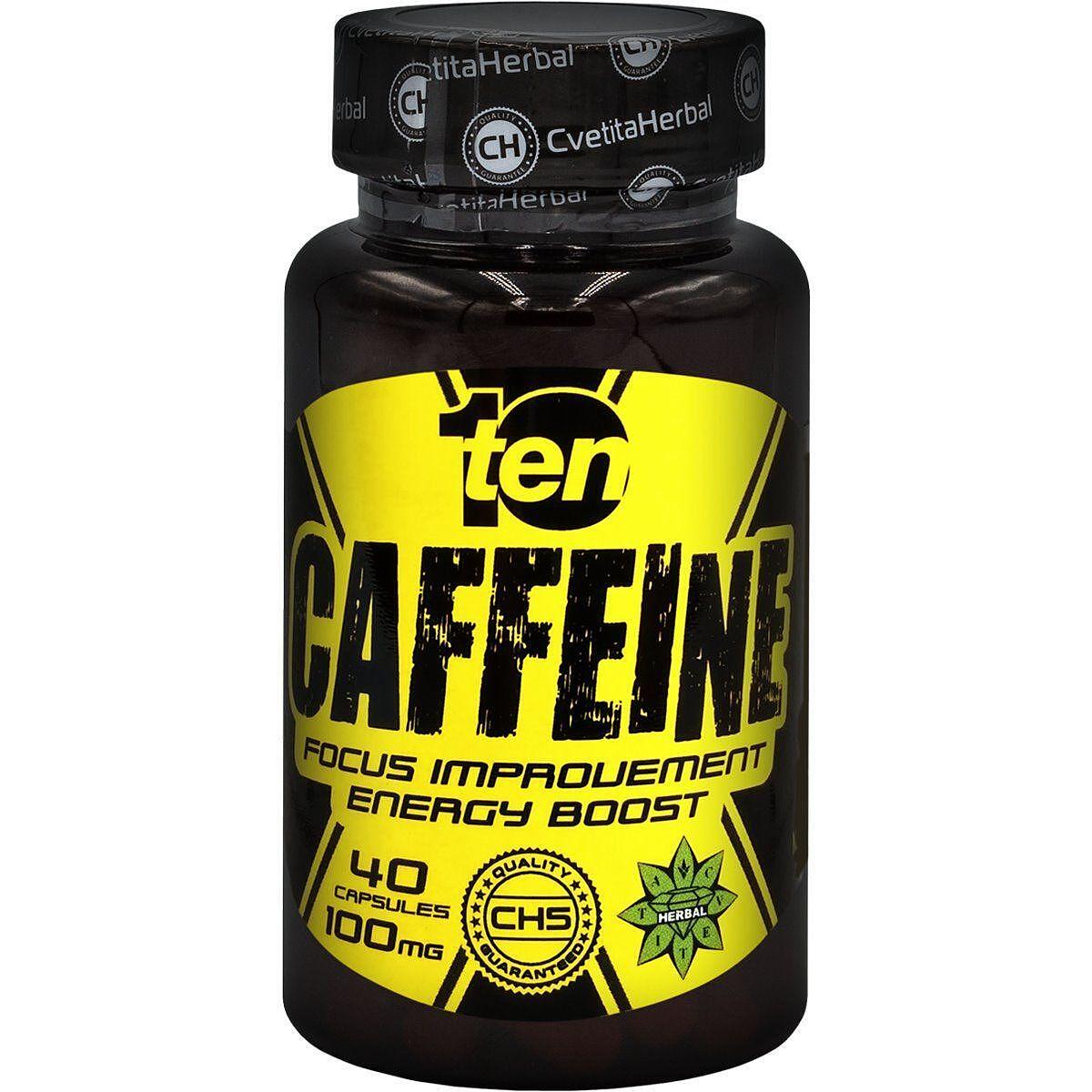 Caffeina - Caffeina 10/ten (40 capsule x 100 mg)