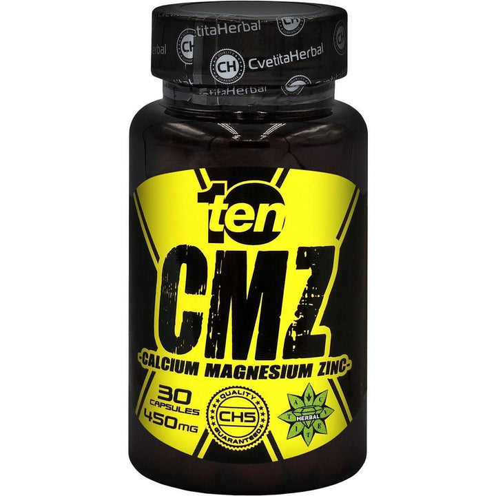Calcio, Magnesio, Zinco - CMZ - 10/ten (30 Capsule x 450 mg)