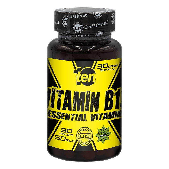 Vitamina B12 - 10/ten (30 compresse x 50mcg)