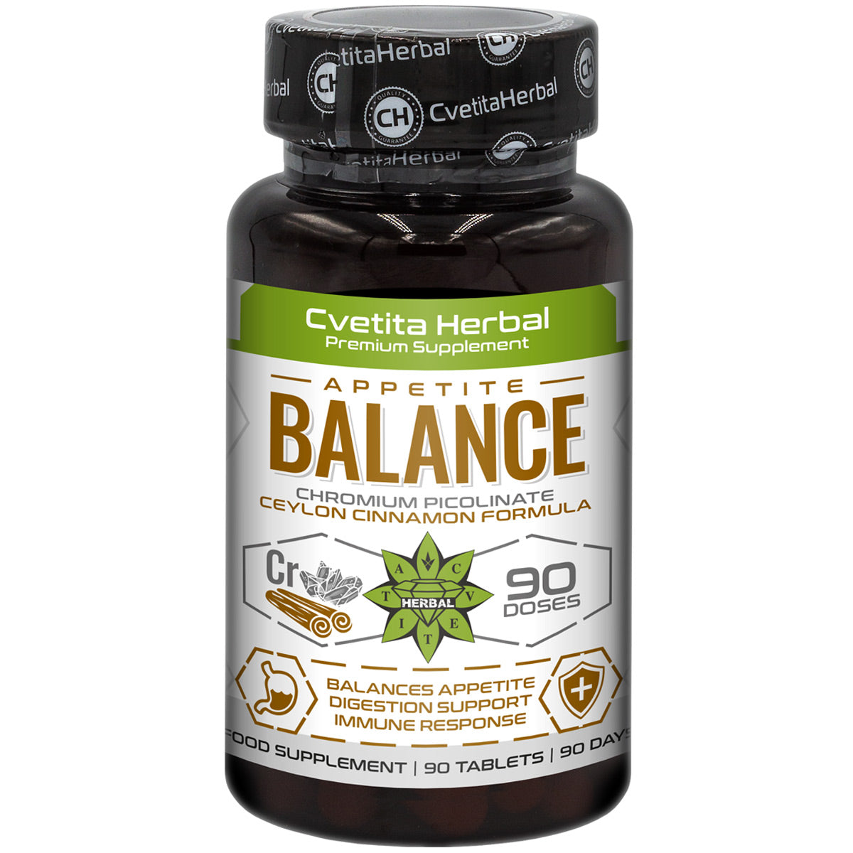 Appetite Balance – Cannella di Ceylon + Cromo Picolinato (90 compresse)