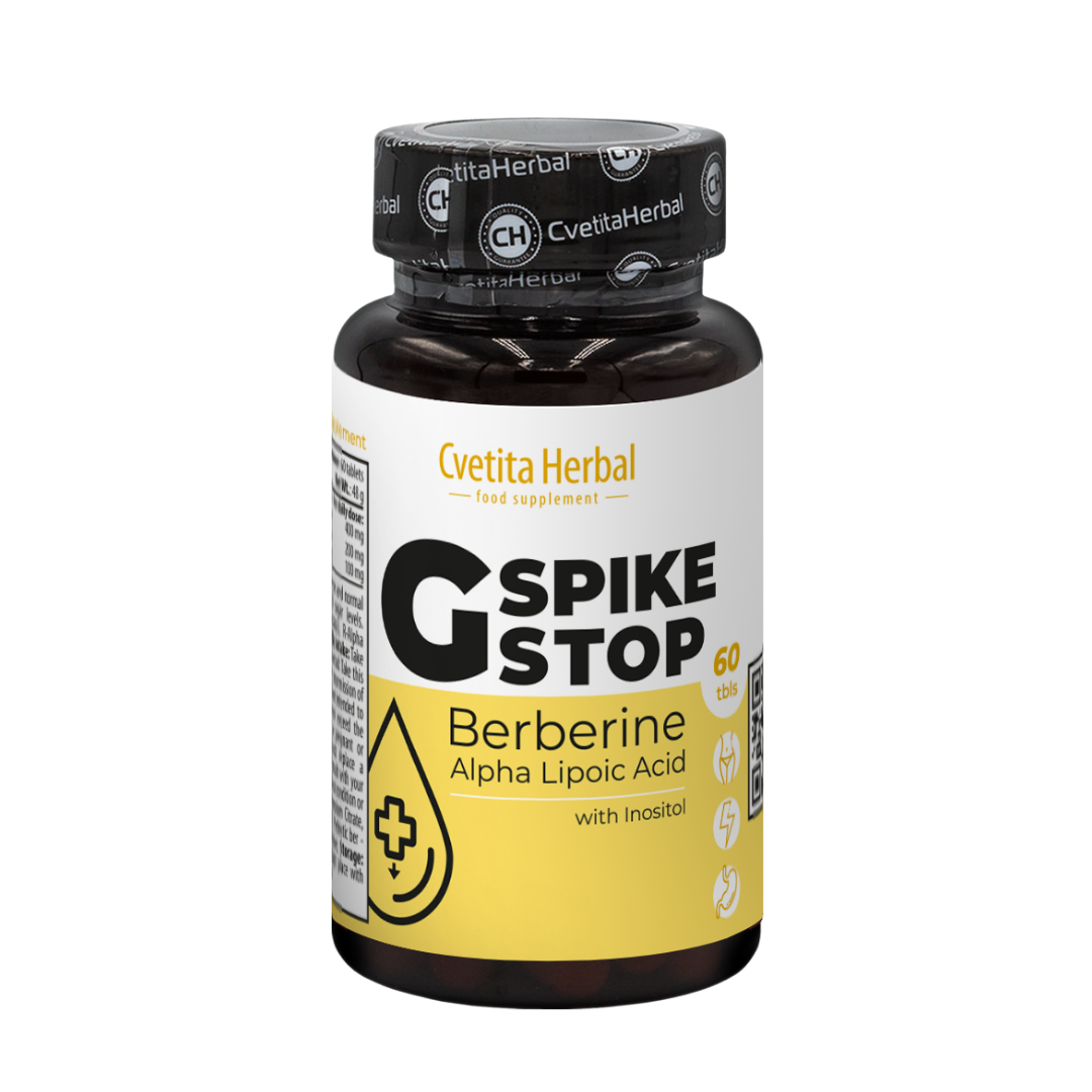 G Spike Stop - Berberina, Inositolo, Acido Alfa Lipoico (60 compresse)