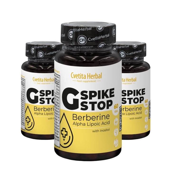 G Spike Stop - Berberina, Inositolo, Acido Alfa Lipoico (60 compresse)
