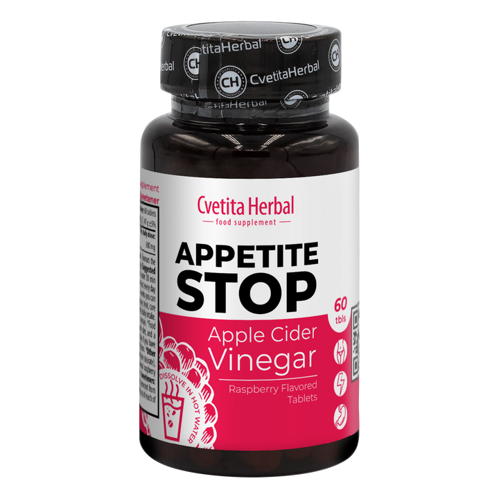 Aceto di Mele "Lampone" - Appetite Stop (60 compresse)