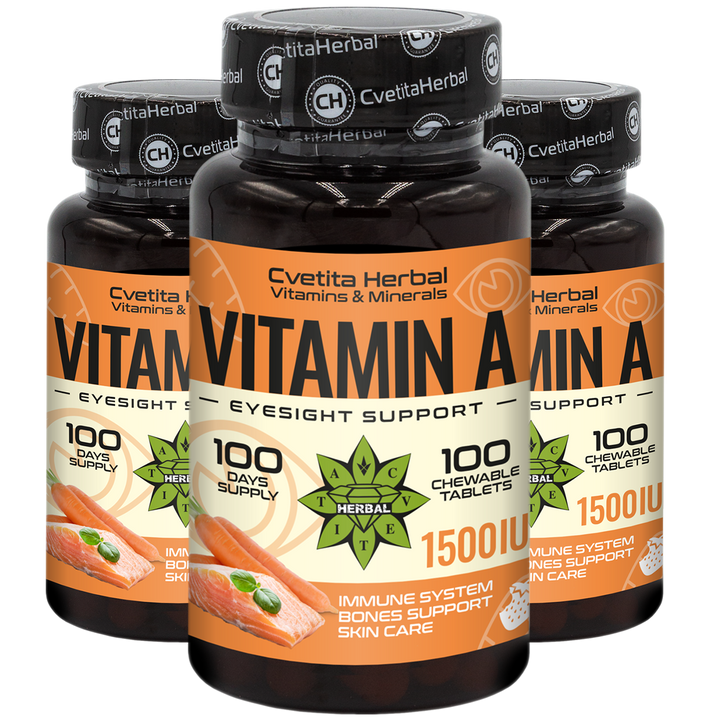 Vitamina A - Masticabile (100 compresse 1500 IU)