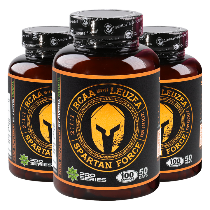 Leuzea e BCAA - Spartan Force (100 capsule)