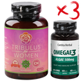 PACCHETTO COMBINATO PER DONNA: Tribulus Women + Omegae 3