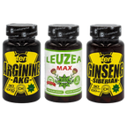 PACCHETTO COMBINATO: Leuzea 30 compresse + TEN Arginina 40 compresse + Ten Ginseng Siberiano 30 compresse