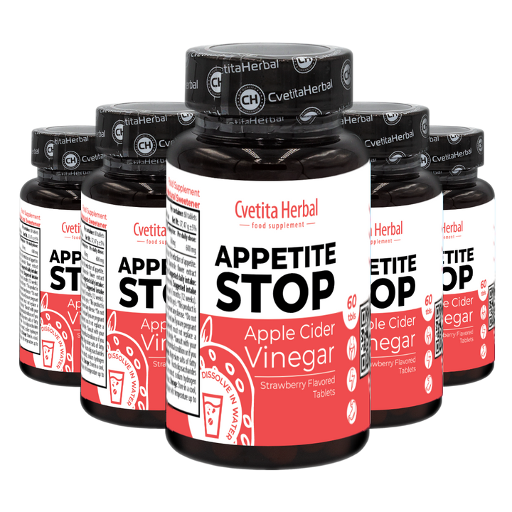 Aceto di Mele "Fragola" - Appetite Stop (60 compresse)