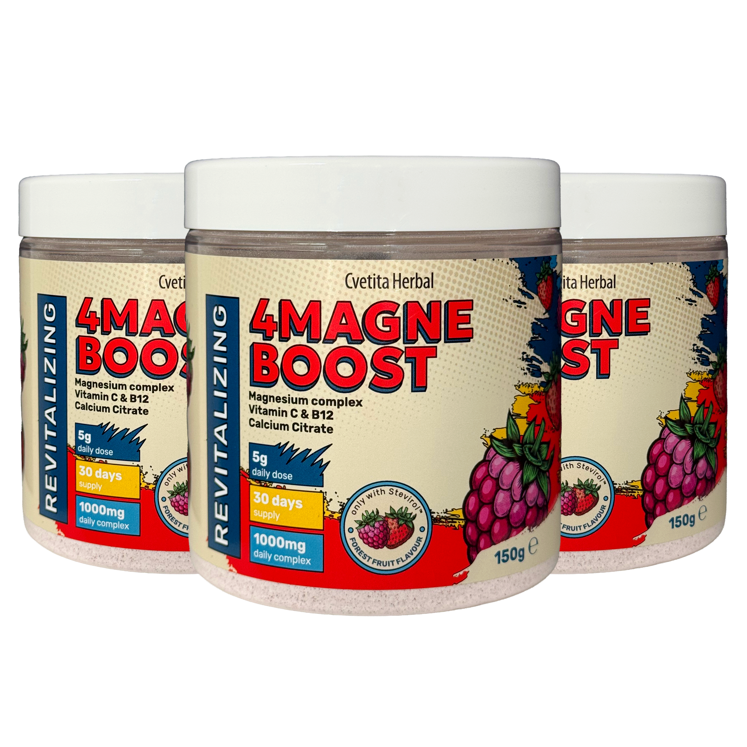 4MAGNE BOOST 150 gr - Complesso di Magnesio