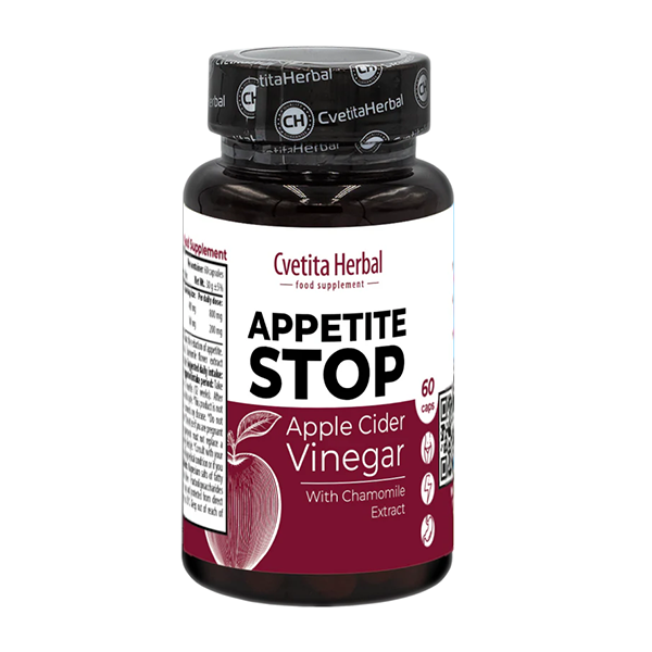 Aceto di Mele "Estratto di Camomilla" - Appetite Stop (60 capsule)