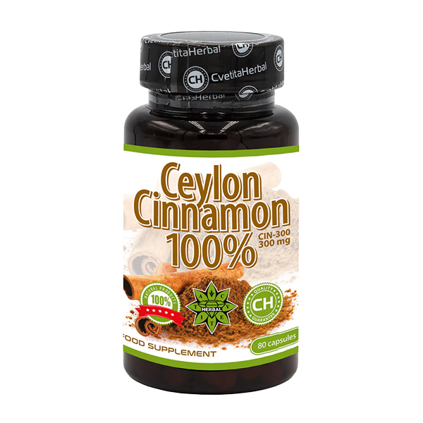 Capsule di Cannella di Ceylon (80 caps.)