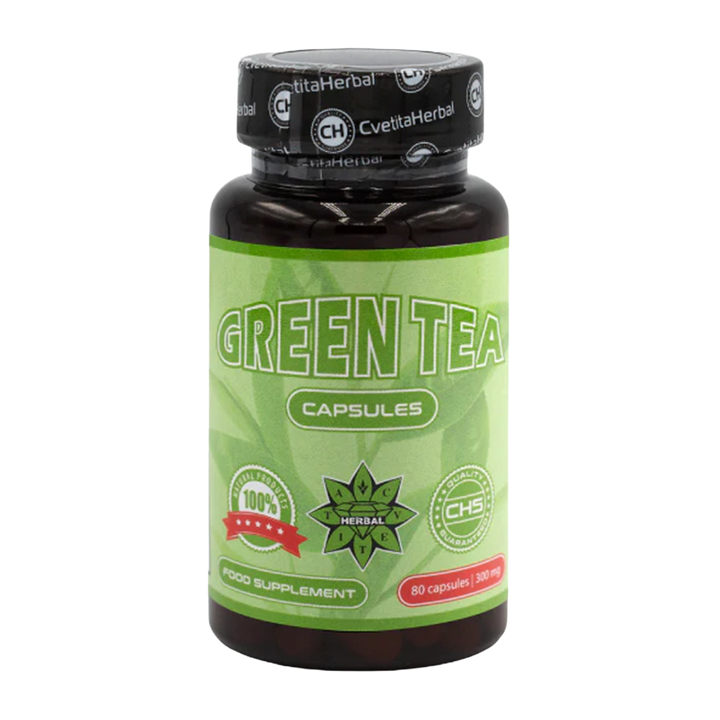 Estratto di Tè Verde - Tè Verde (80 capsule x 300 mg)