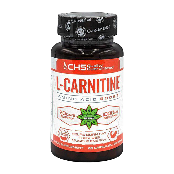 L-Carnitina Tartrato – L-Carnitina (60 capsule x 500 mg)