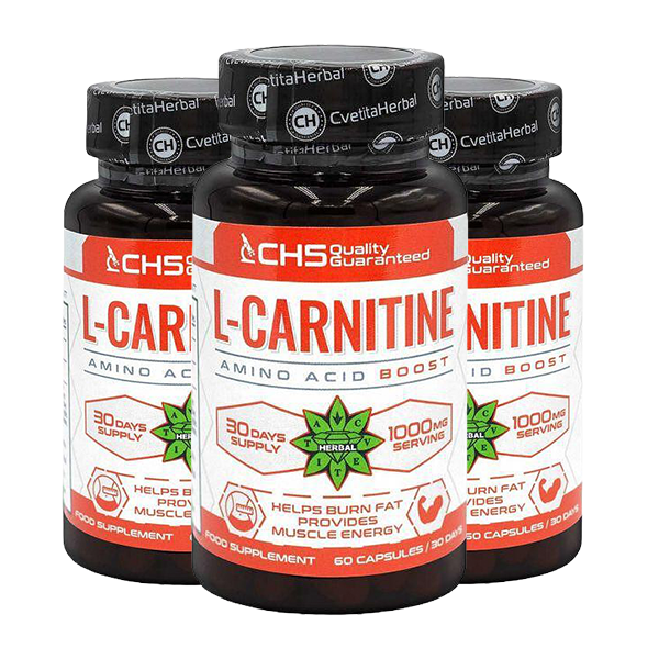 L-Carnitina Tartrato – L-Carnitina (60 capsule x 500 mg)