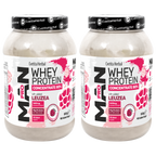 Proteina del Siero del Latte con Leuzea ed Enzimi di Papaya - MAN PRO WHEY CONCENTRATE (800 gr)