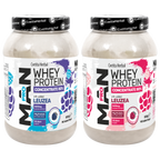 Proteina del Siero del Latte con Leuzea ed Enzimi di Papaya - MAN PRO WHEY CONCENTRATE (800 gr)