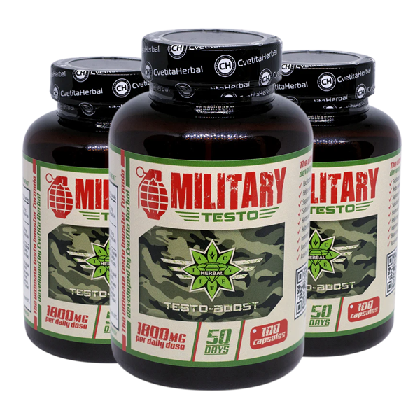 Military Testo (100 capsule x 900 mg)
