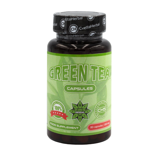 Estratto di Tè Verde - Tè Verde (80 capsule x 300 mg)