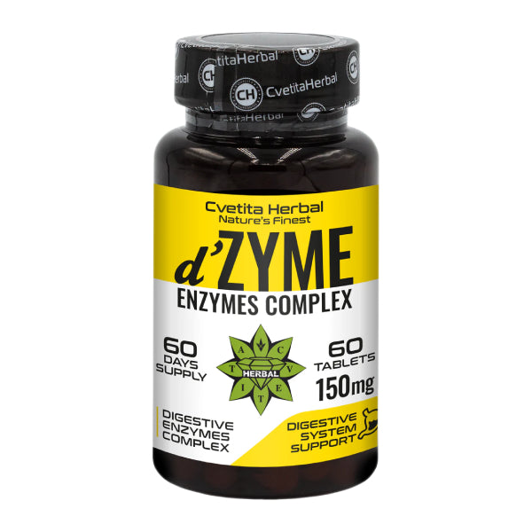 Complesso Multi-Enzimatico d'Zyme - d'Zyme (60 compresse x 150 mg)