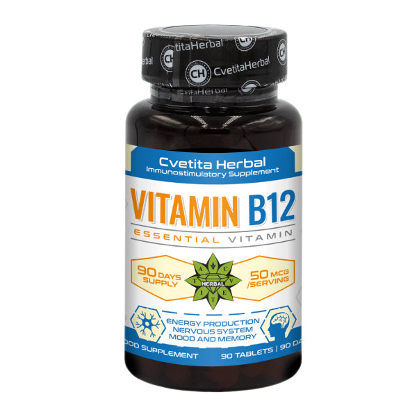 Vitamina B12 - Vitamina B-12 (90 compresse)