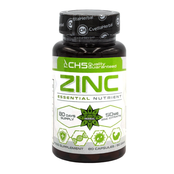 Zinco Citrato - Zinco (80 capsule x 50 mg)
