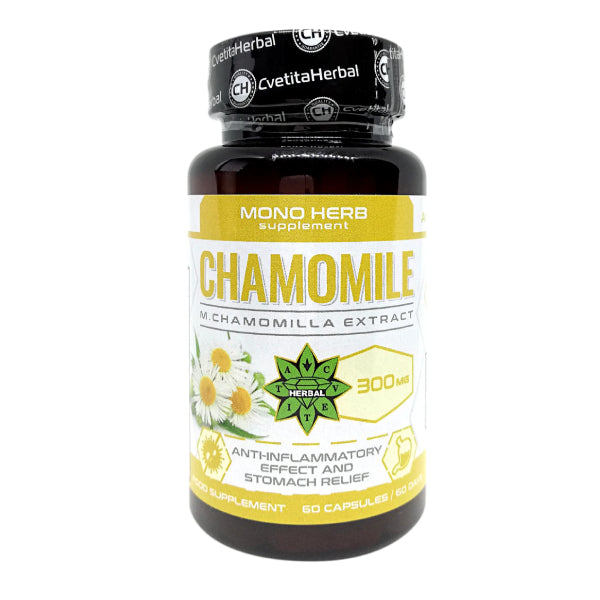 Estratto di Camomilla – Camomilla (60 capsule x 300 mg)