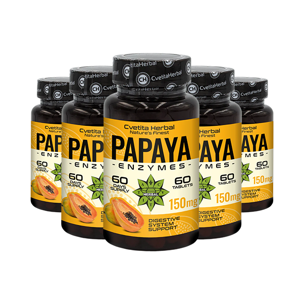 Enzimi di Papaya (60 compresse x 150 mg)