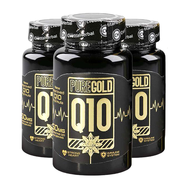 Coenzima Q10 Vegetariano – Pure Gold Q10 (60 capsule)