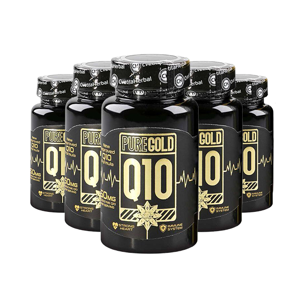 Coenzima Q10 Vegetariano – Pure Gold Q10 (60 capsule)