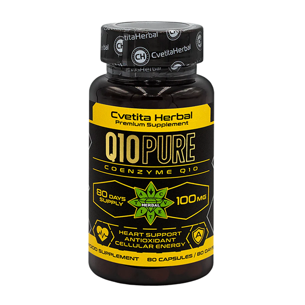 Coenzima Q10 PURE (80 compresse x 100 mg)