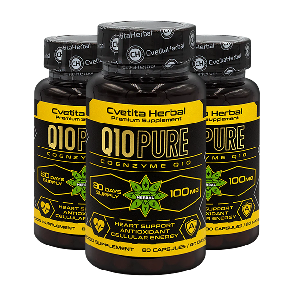 Coenzima Q10 PURE (80 compresse x 100 mg)