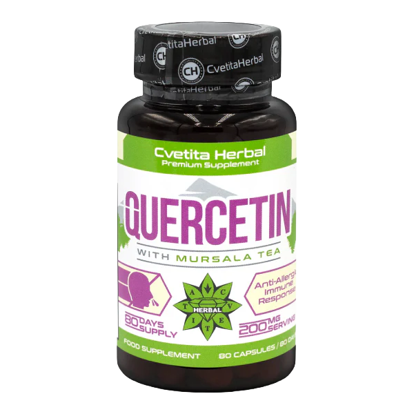 Quercetina e Tè Mursal (80 capsule x 200 mg)
