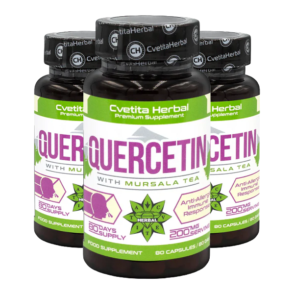 Quercetina e Tè Mursal (80 capsule x 200 mg)