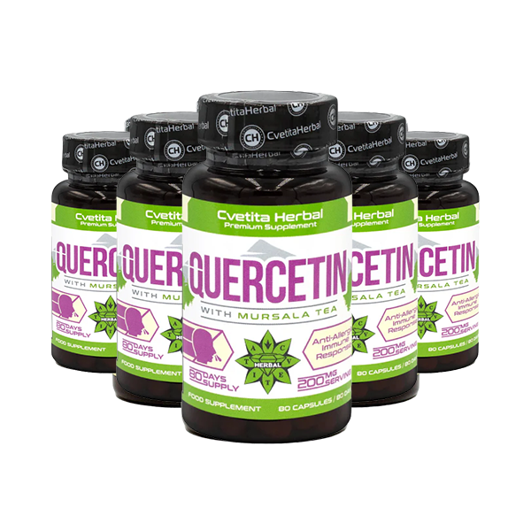 Quercetina e Tè Mursal (80 capsule x 200 mg)