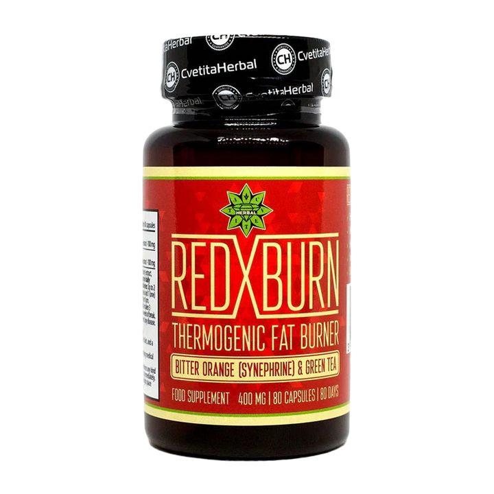 Estratto di Arancia Amara e Tè Verde – Red X Burn (80 capsule x 400 mg)