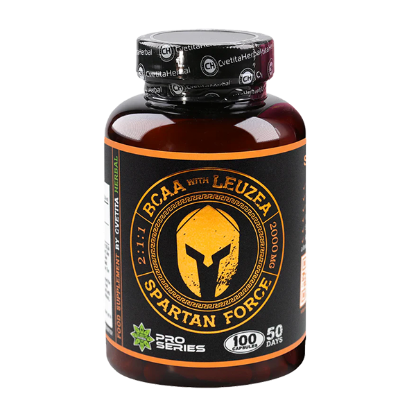 Leuzea e BCAA - Spartan Force (100 capsule)