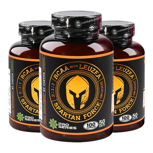 Leuzea e BCAA - Spartan Force (100 capsule)