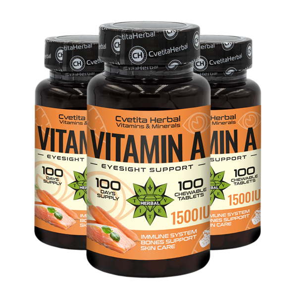 Vitamina A - Masticabile (100 compresse 1500 IU)