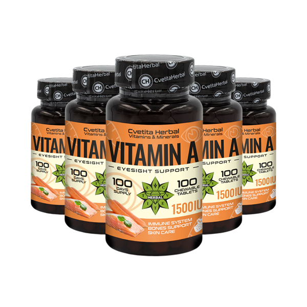Vitamina A - Masticabile (100 compresse 1500 IU)