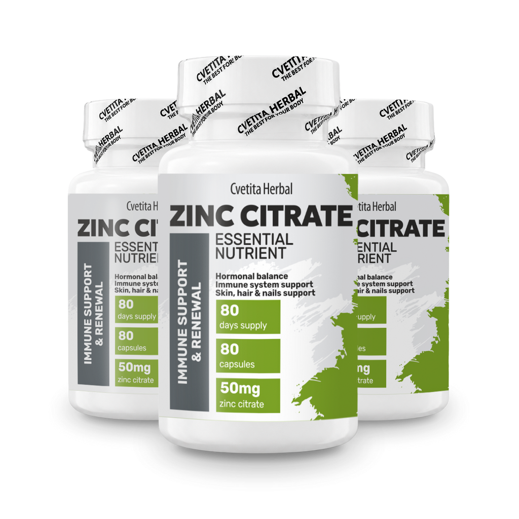 Zinco Citrato - Zinco (80 capsule x 50 mg)