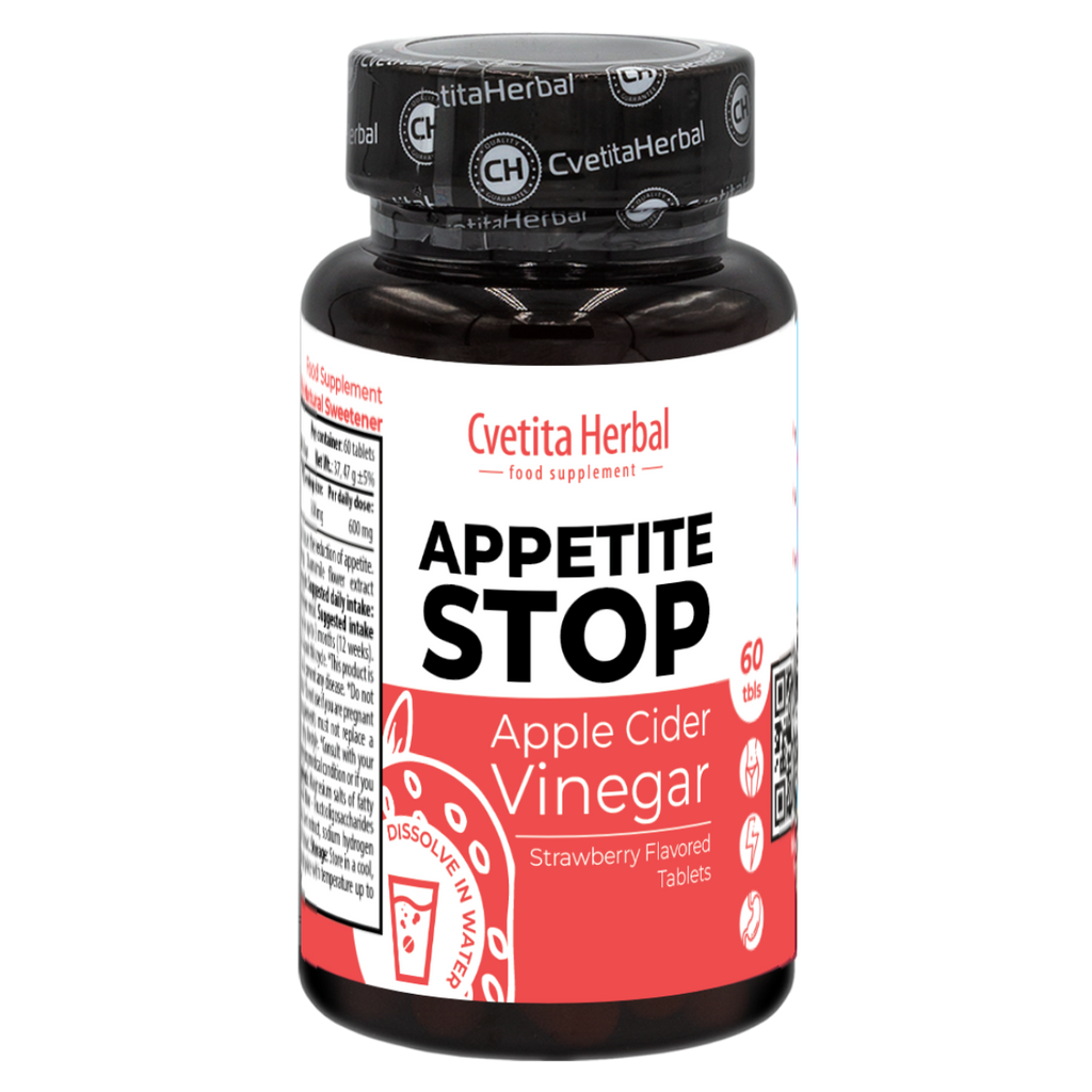 Aceto di Mele "Fragola" - Appetite Stop (60 compresse)
