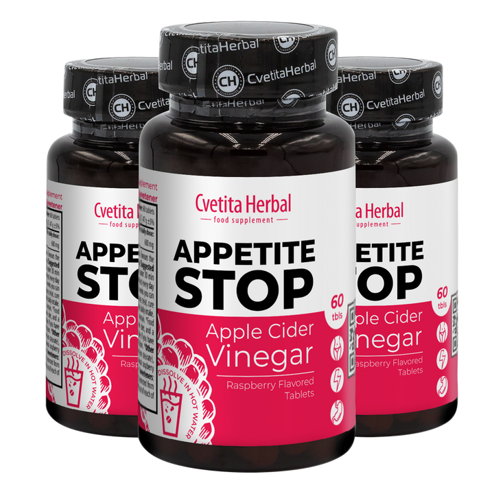 Aceto di Mele "Lampone" - Appetite Stop (60 compresse)