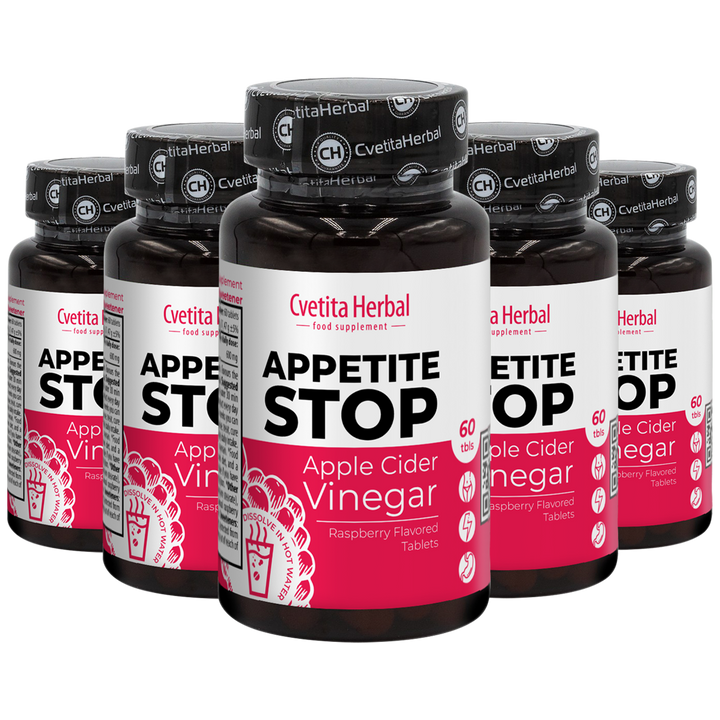 Aceto di Mele "Lampone" - Appetite Stop (60 compresse)