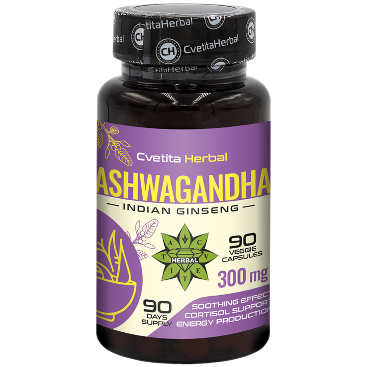 Estratto di Ashwagandha - Base Vegetale (90 capsule x 300 mg)