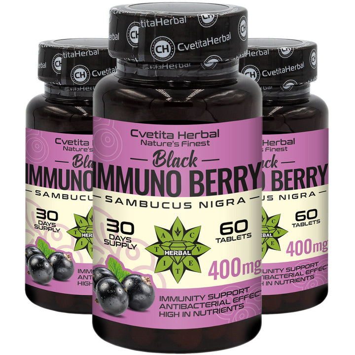 Estratto di Sambuco Nero - Black Immuno Berry (60 compresse)
