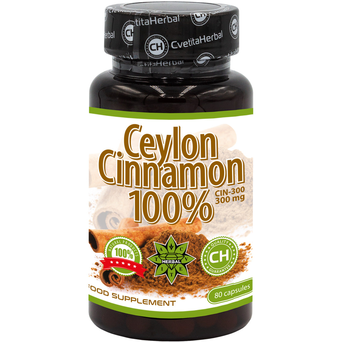Capsule di Cannella di Ceylon (80 caps.)